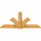 Ekena Millwork Redmond Rough Sawn Timber Gable Bracket, Western Red Cedar, 60"W x 35"H x 2"D x 6"F, 14/12 Pitch GBW060X35X0206RED00RWR - alternate 5